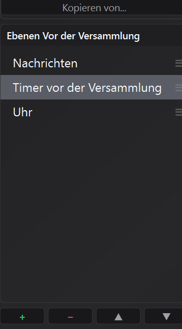 Layout im Zeitzähler-Bildschirmeditor bearbeiten