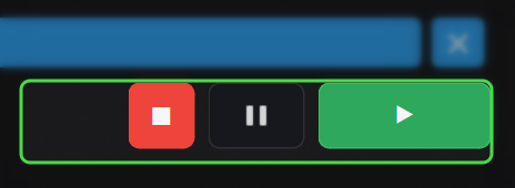 Area 5 - Main timer management keys