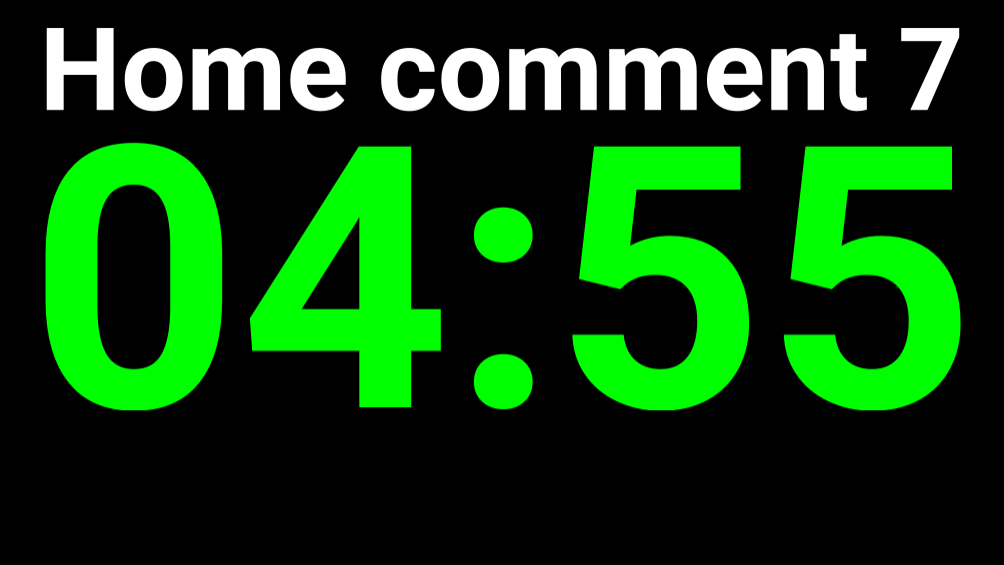 Message partial screen
