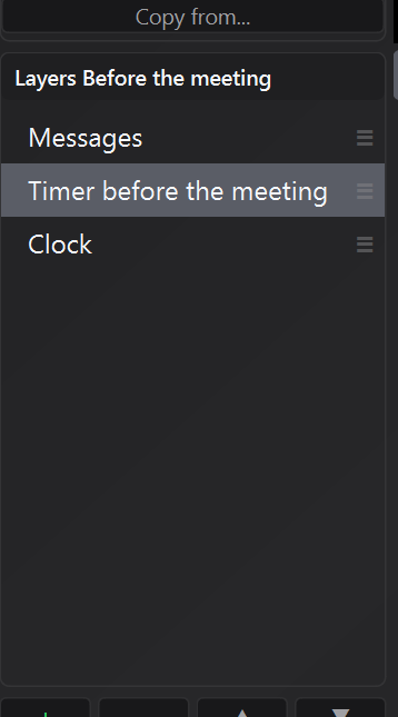 Edit Layout in the Time Counter Screen Editor