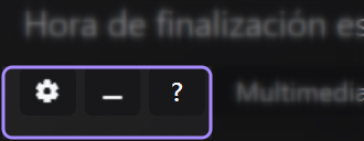 Área 7 - Herramientas rápidas en la pantalla principal