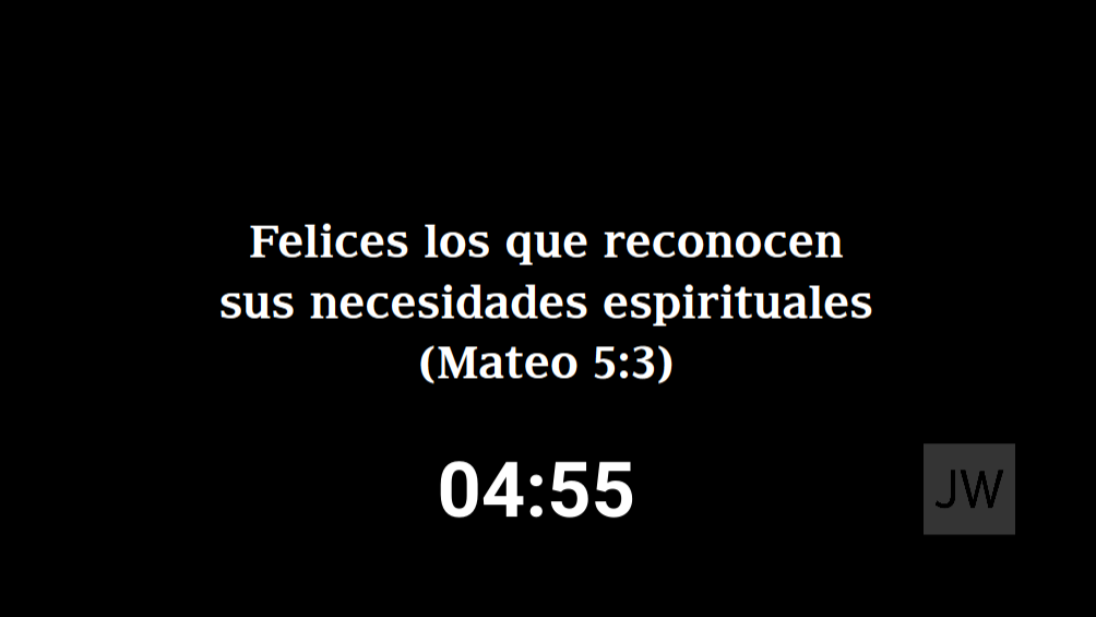 Pantalla Pública con cuenta regresiva, texto del año y logotipo