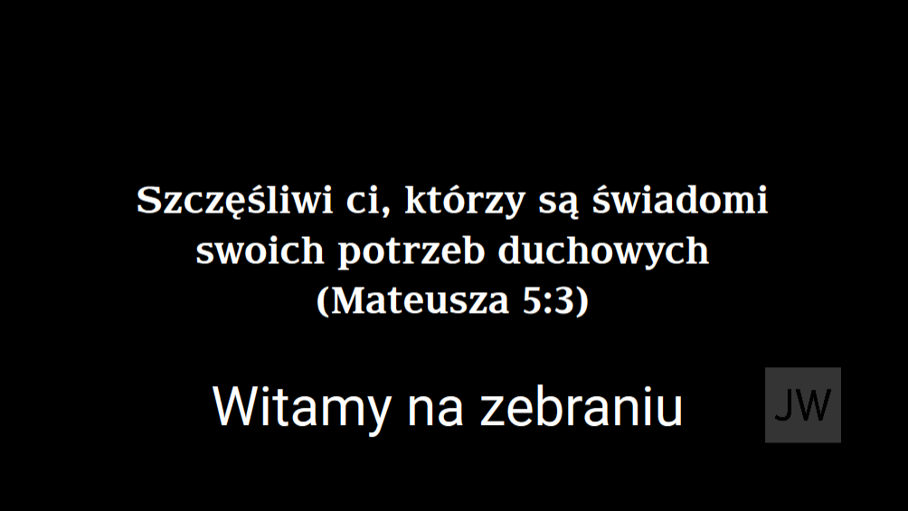 Wiadomość częściowa na Ekranie publicznym