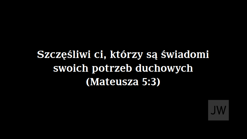 Ekran publiczny z tekstem roku i logo